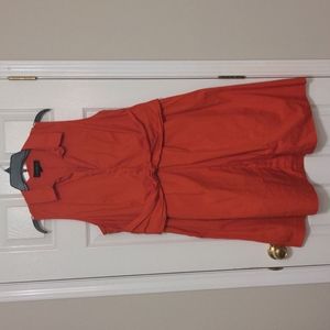 Lane Bryant Sleeveless Collar Dress